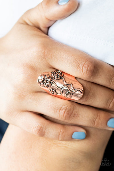 Garden Soul - Copper Ring - Paparazzi