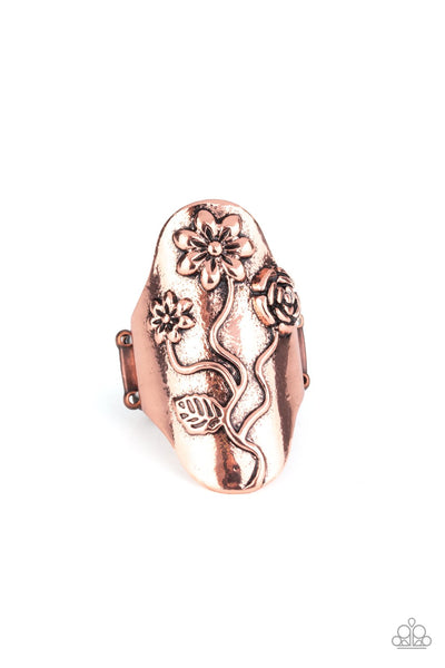 Garden Soul - Copper Ring - Paparazzi