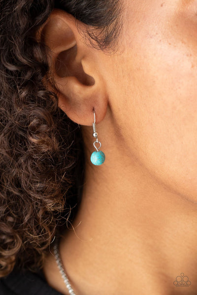 Sahara Quest - Blue Necklace - Paparazzi