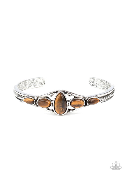 Dream Beam - Brown Bracelet - Paparazzi