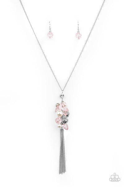 Party Girl Glow - Pink Necklace - Paparazzi