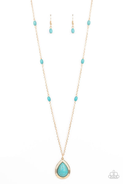 Go Tell It On The MESA - Gold Necklace - Paparazzi