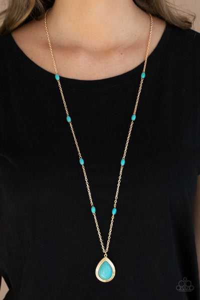 Go Tell It On The MESA - Gold Necklace - Paparazzi
