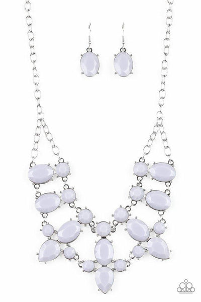 Goddess Glow - Silver Necklace - Paparazzi