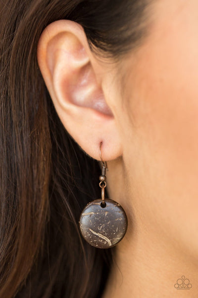 Grand Turks Getaway - Copper Necklace - Paparazzi