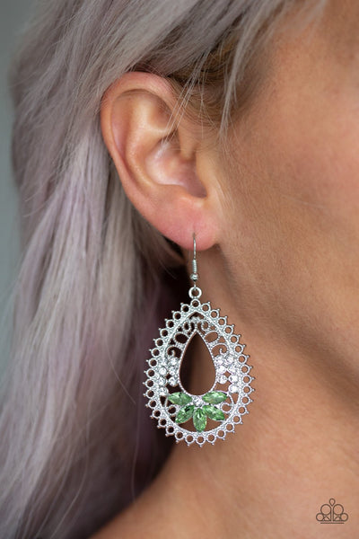 Instant REFLECT - Green Earring - Paparazzi