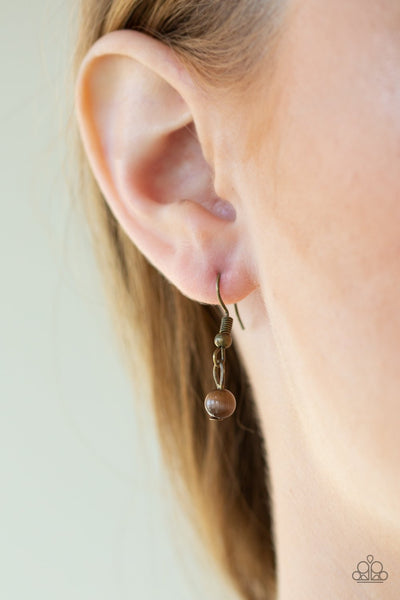 Let STEM Talk - Brass Necklace - Paparazzi