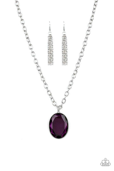Light As HEIR - Purple Necklace - Paparazzi