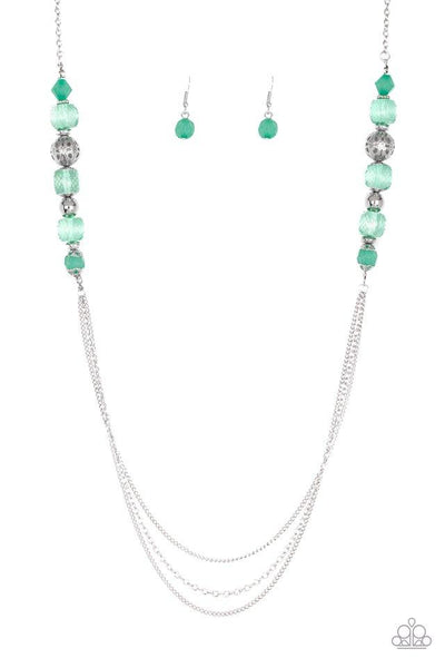Native New Yorker - Green Necklace - Paparazzi