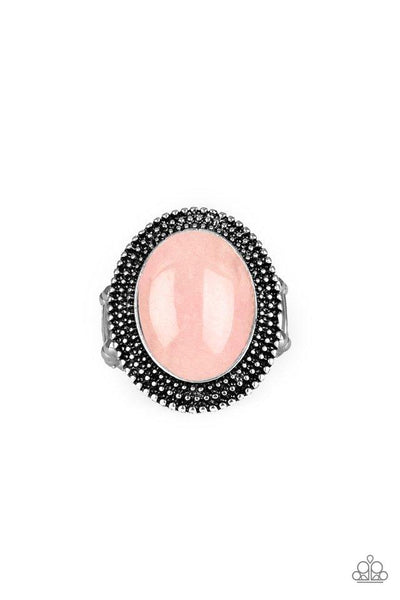 Outdoor Oasis - Pink Ring - Paparazzi
