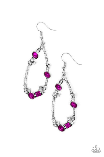 Quite The Collection - Pink Earring - Paparazzi
