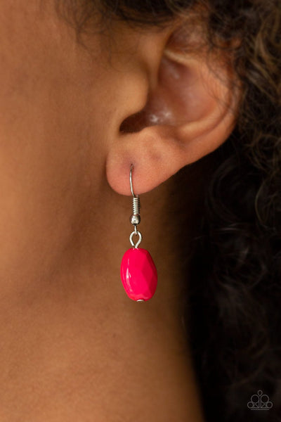 Radiant Reflections - Pink - Necklace - Paparazzi