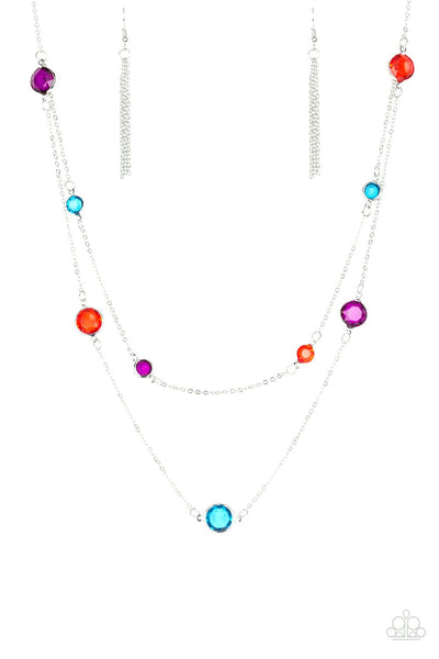 Raise Your Glass - Multi Necklace - Paparazzi