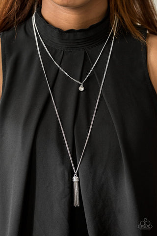 Minimal Millennial - White Necklace - Paparazzi