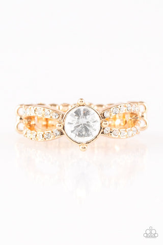 Ever Elegant - Gold Ring - Paparazzi
