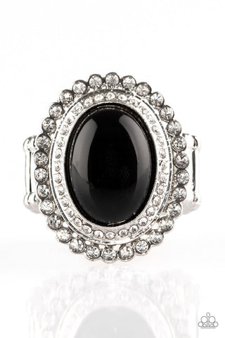 Opulently Olympian - Black Ring - Paparazzi