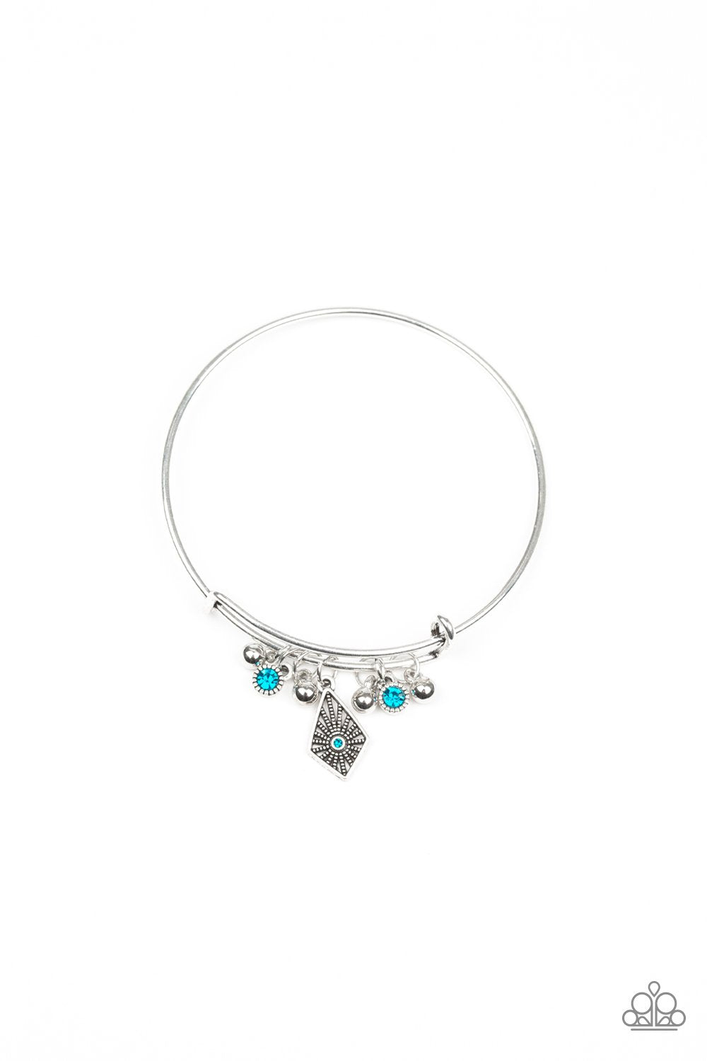 Treasure Charms - Blue Bracelet - Paparazzi