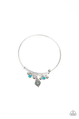 Treasure Charms - Blue Bracelet - Paparazzi