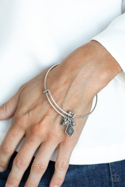 Treasure Charms - Blue Bracelet - Paparazzi
