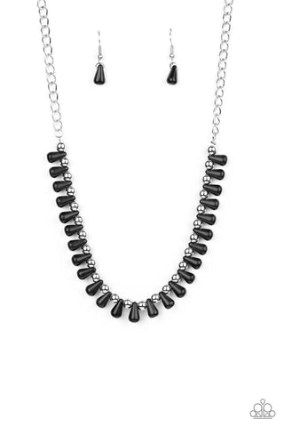 Extinct Species - Black Necklace - Paparazzi