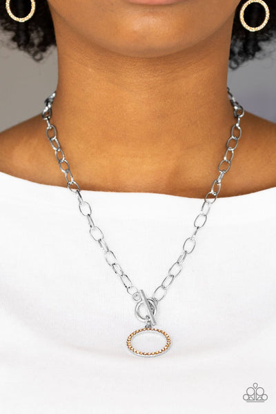 All In Favor - Brown Necklace - Paparazzi