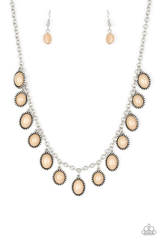 Make Some ROAM! - Brown Necklace - Paparazzi