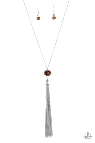 Socialite of the Season - Brown Necklace - Paparazzi