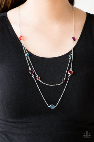 Raise Your Glass - Multi Necklace - Paparazzi