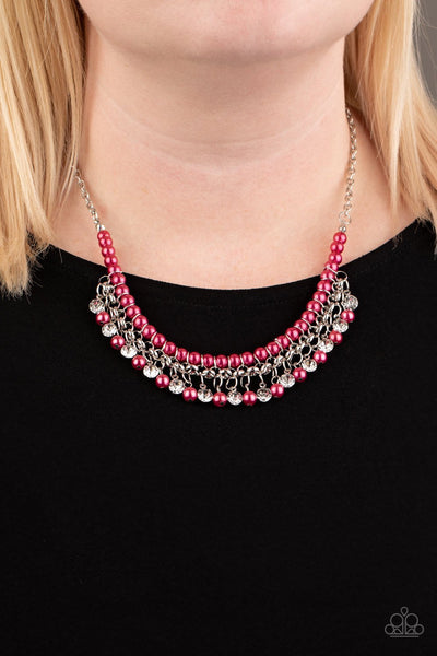 A Touch of CLASSY - Pink Necklace - Paparazzi