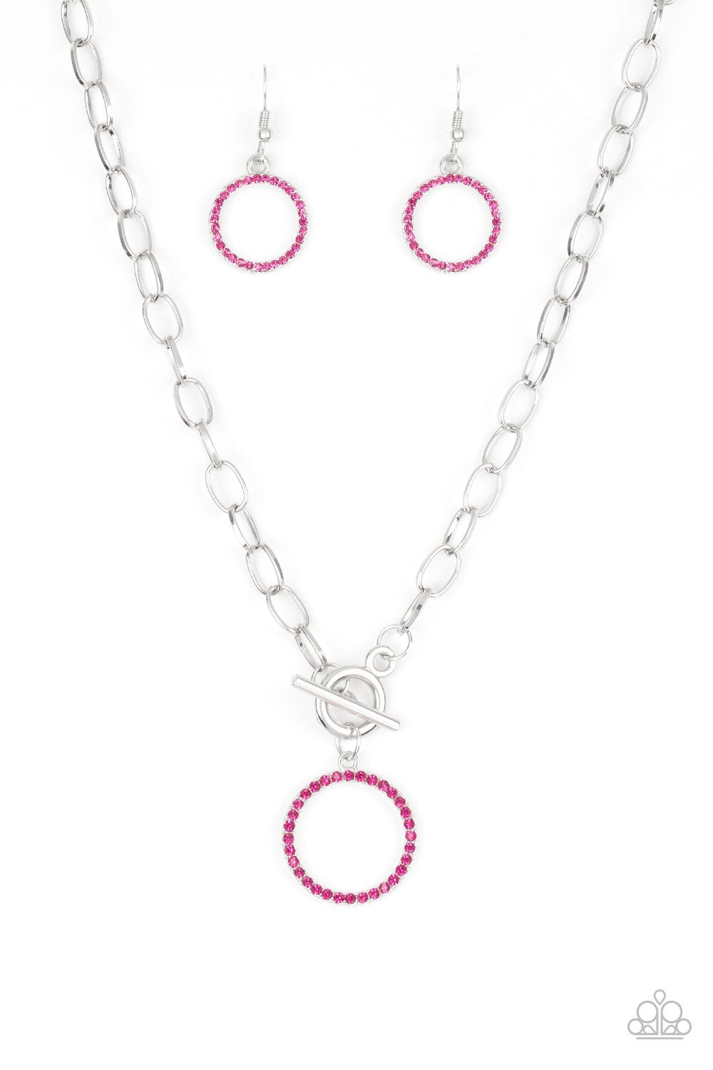 All In Favor - Pink Necklace - Paparazzi