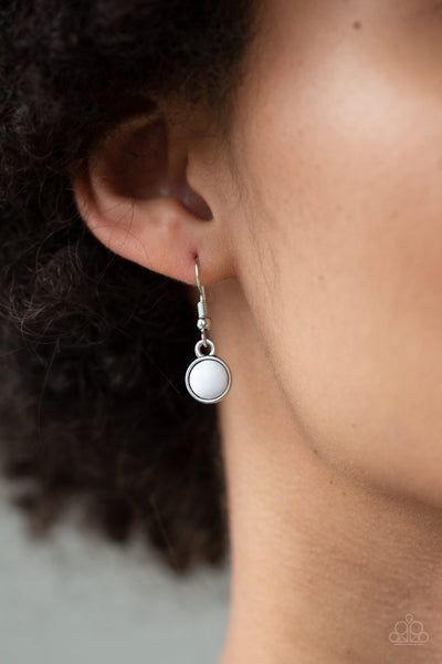 Tide Drifter - White Necklace - Paparazzi