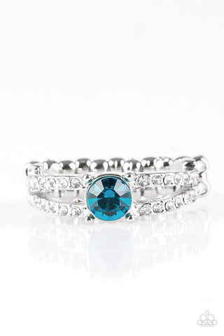 Dream Sparkle - Blue Ring - Paparazzi