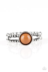 TREK and Field - Brown Ring - Paparazzi