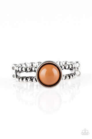 TREK and Field - Brown Ring - Paparazzi