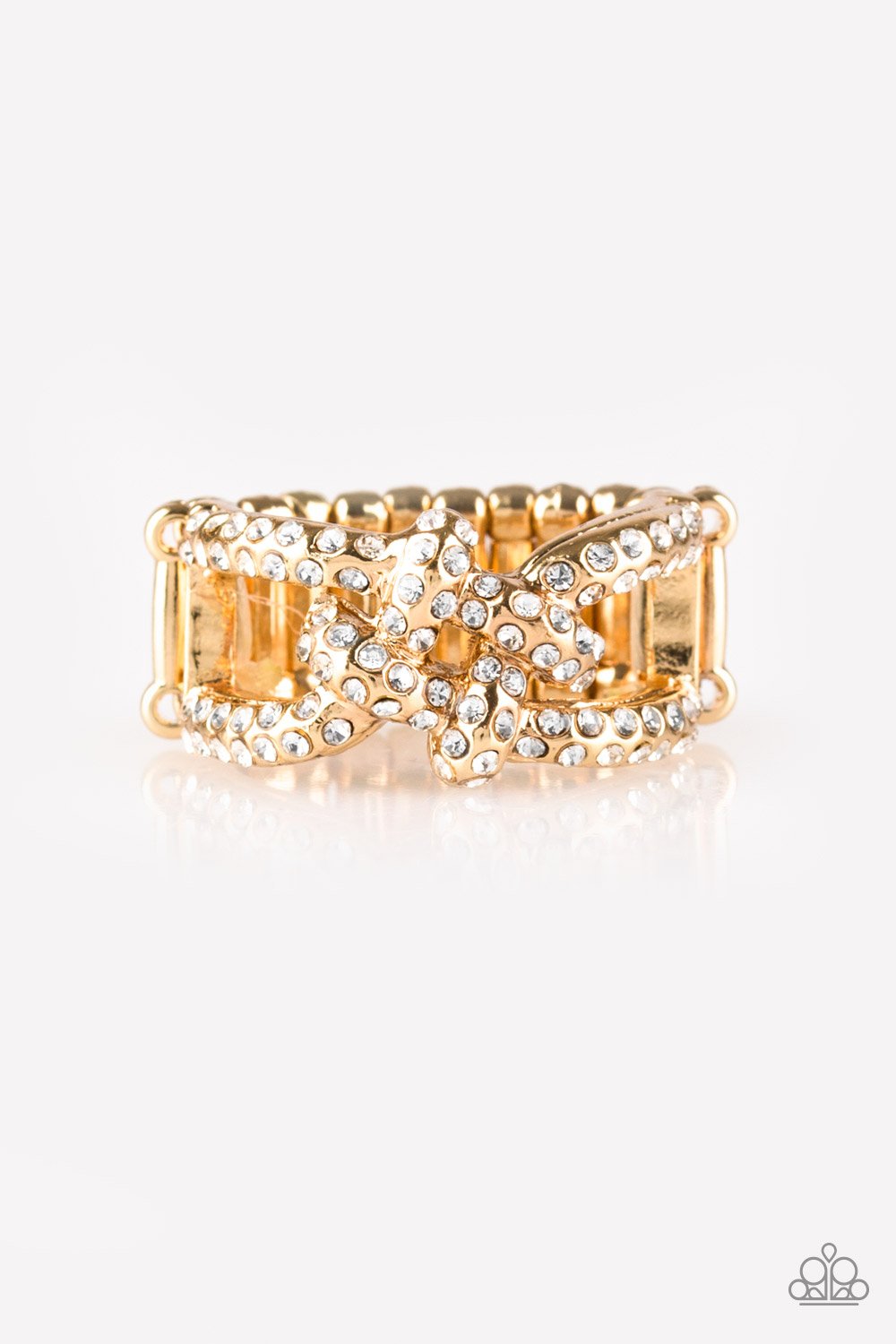 Can Only Go UPSCALE From Here - Gold Ring - Paparazzi