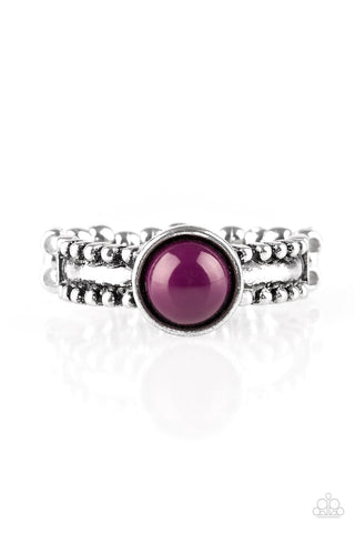 TREK and Field - Purple Ring - Paparazzi