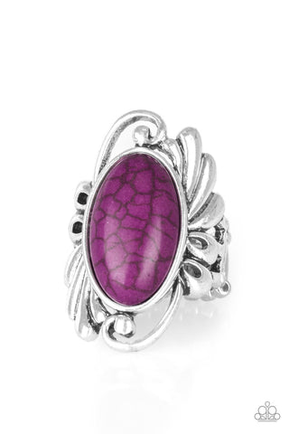 Sedona Sunset - Purple Ring - Paparazzi