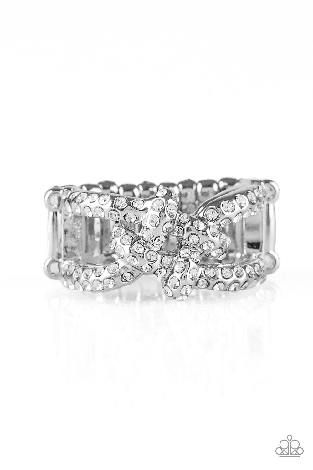 Can Only Go UPSCALE From Here - White Ring - Paparazzi