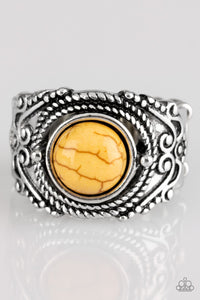 Stand Your Ground - Yellow Ring - Paparazzi