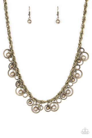 Shipwreck Style - Brass Necklace - Paparazzi
