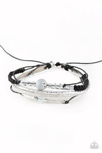 Take A SPACEWALK - Urban Black Bracelet - Paparazzi