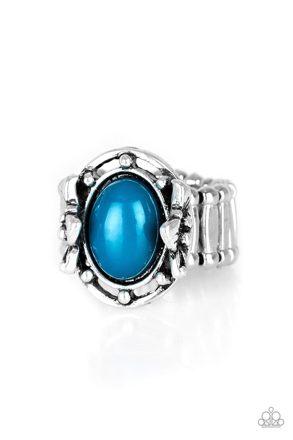 Color Me Confident - Blue Ring - Paparazzi