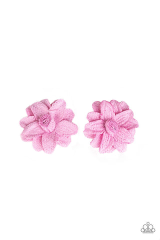 Lovely In Lilies - Pink Hair Clip - Paparazzi