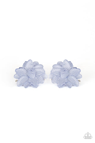 Lovely In Lilies - Blue Hair Clip - Paparazzi