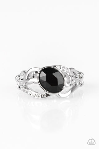 Couldn't Care FLAWLESS - Black Ring - Paparazzi