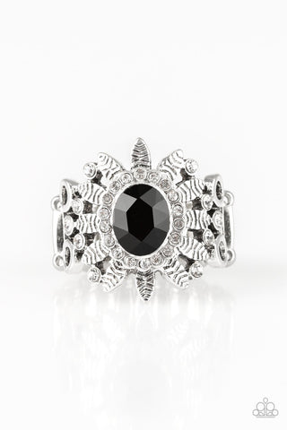 Burn Bright - Black Ring - Paparazzi