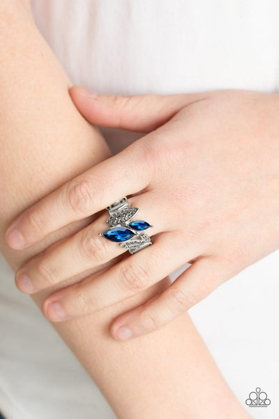 Stay Sassy - Blue Ring - Paparazzi
