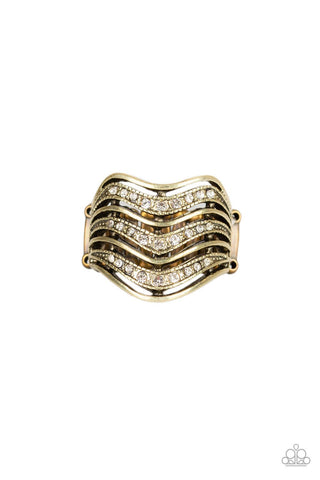 Fashion Finance - Brass Ring - Paparazzi