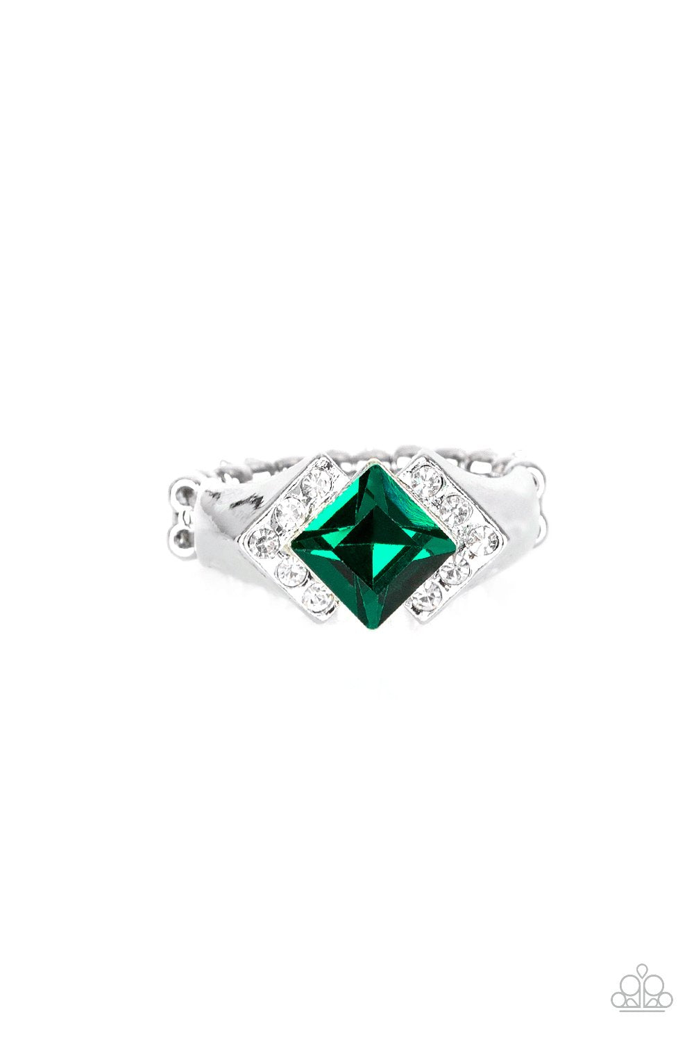 Wallstreet Winner - Green Ring - Paparazzi