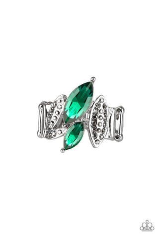 Stay Sassy - Green Ring - Paparazzi